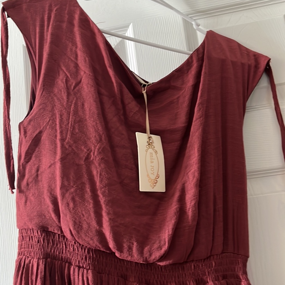 Rustic Marroon dress